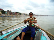 Boat Ride Boat ride on the ganges - Varanasi 
