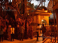 Side view of Chintpuri temple 