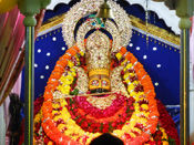 Khatu Shyam Beautiful Sculpture at Laxmi Nagar Khatu Shyam Temple, Delhi