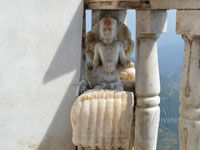 Lord Sculpture at naina devi temple