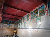 Beautiful Painting of khatu shyam at Sri Shyam kund hall