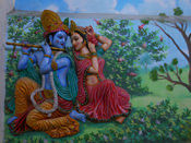 Radha Krishan at Moksha Dham Temple