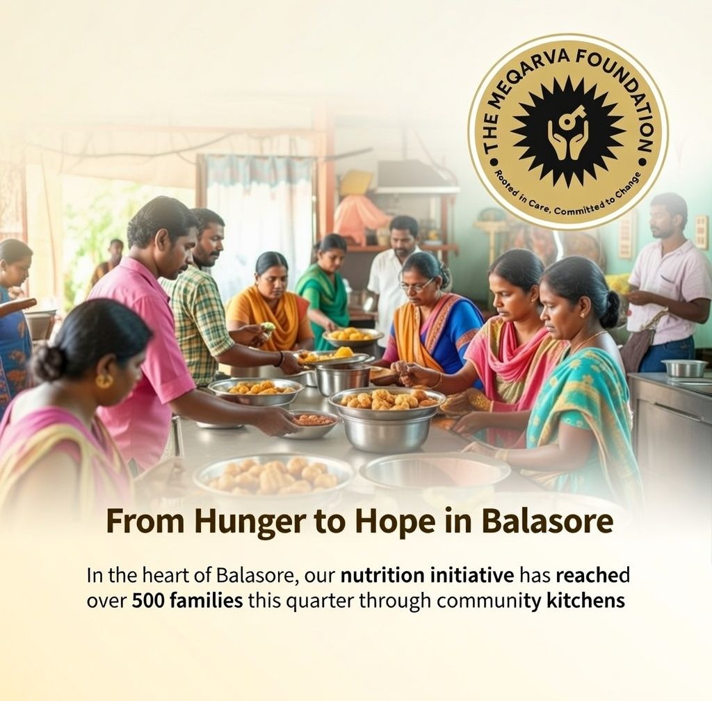 Family sharing a meal