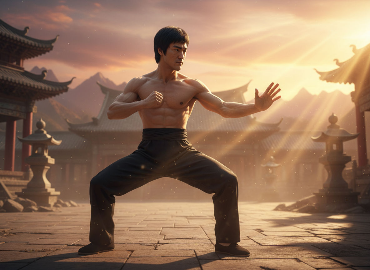 tai chi type moves preparing for battle