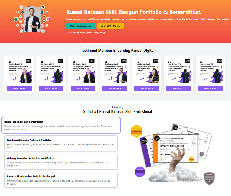 Pandai Digital Preview