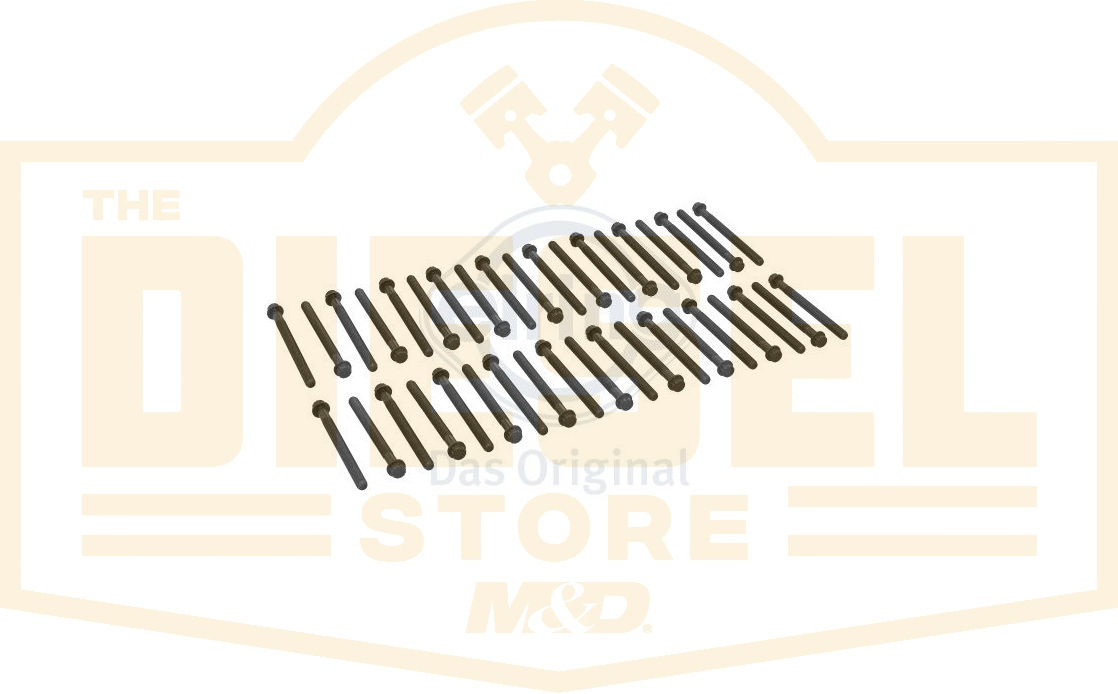 HEAD BOLT SET OF 38 DD15/16 & OM 472/473 MEMO