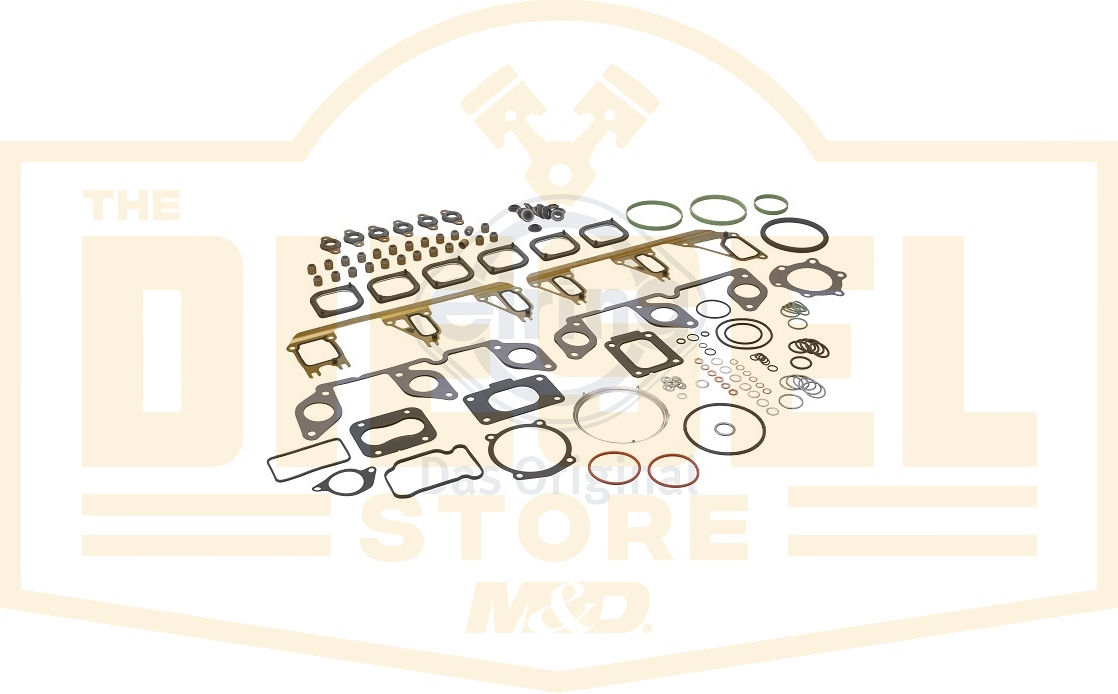 HEAD GASKET SET W/VALVE STEM SEALS DD15 & OM472 MEMO