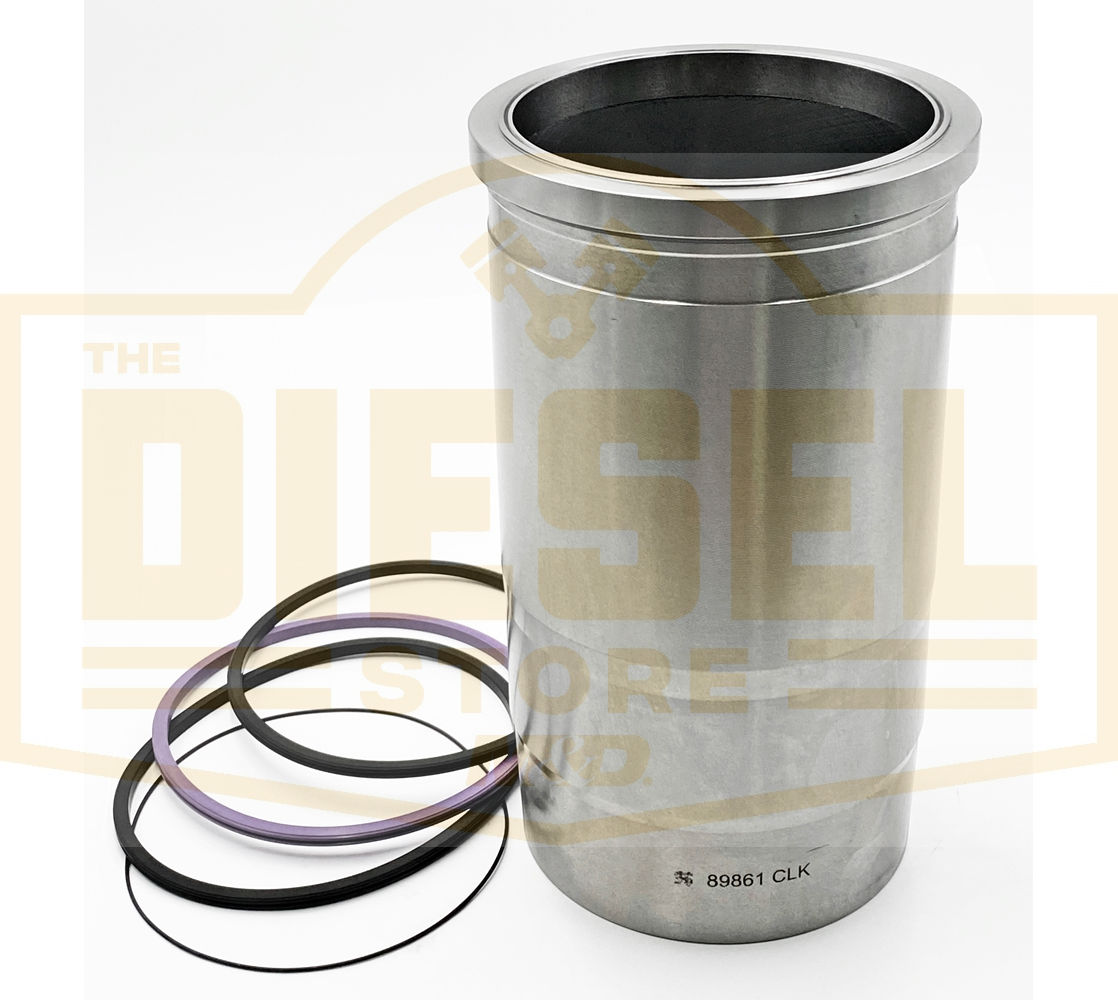 LINER CYLINDER/WET/FINISHED MX-13 130.0MM W/FIRE RING MEMO