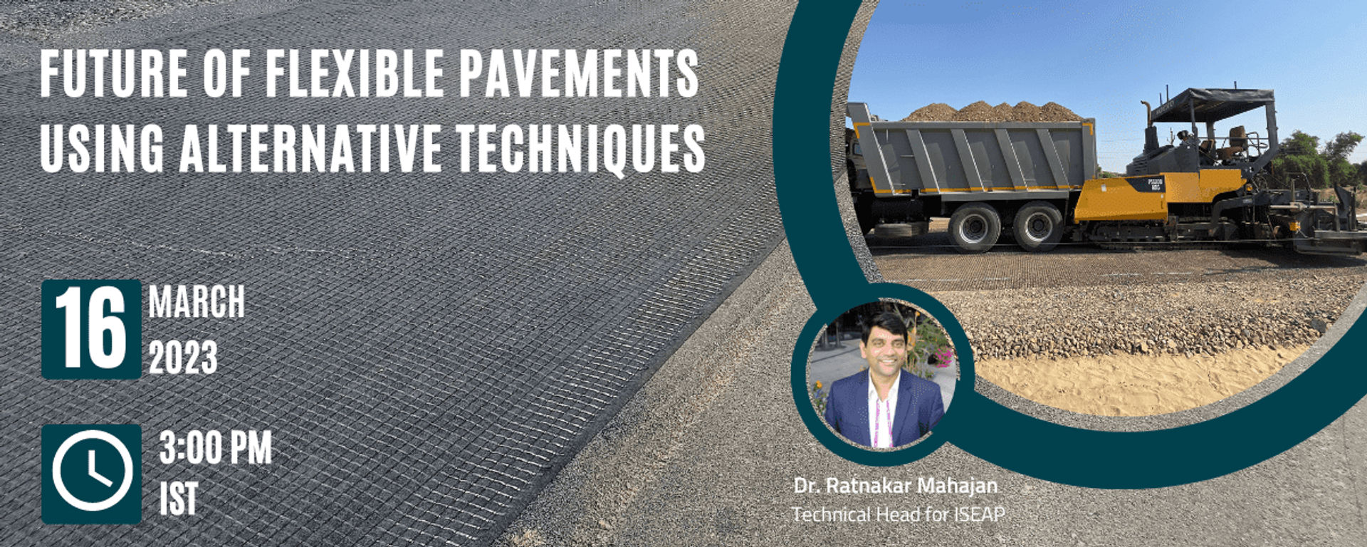 WEBINAR – Future of Flexible Pavements Using Alternative Techniques