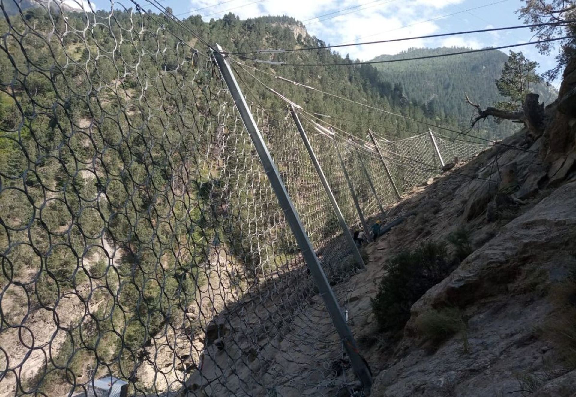 MITIGATION MEAURES NEAR PANGI BRIGDE APPROACH, HIMACHAL PRADESH