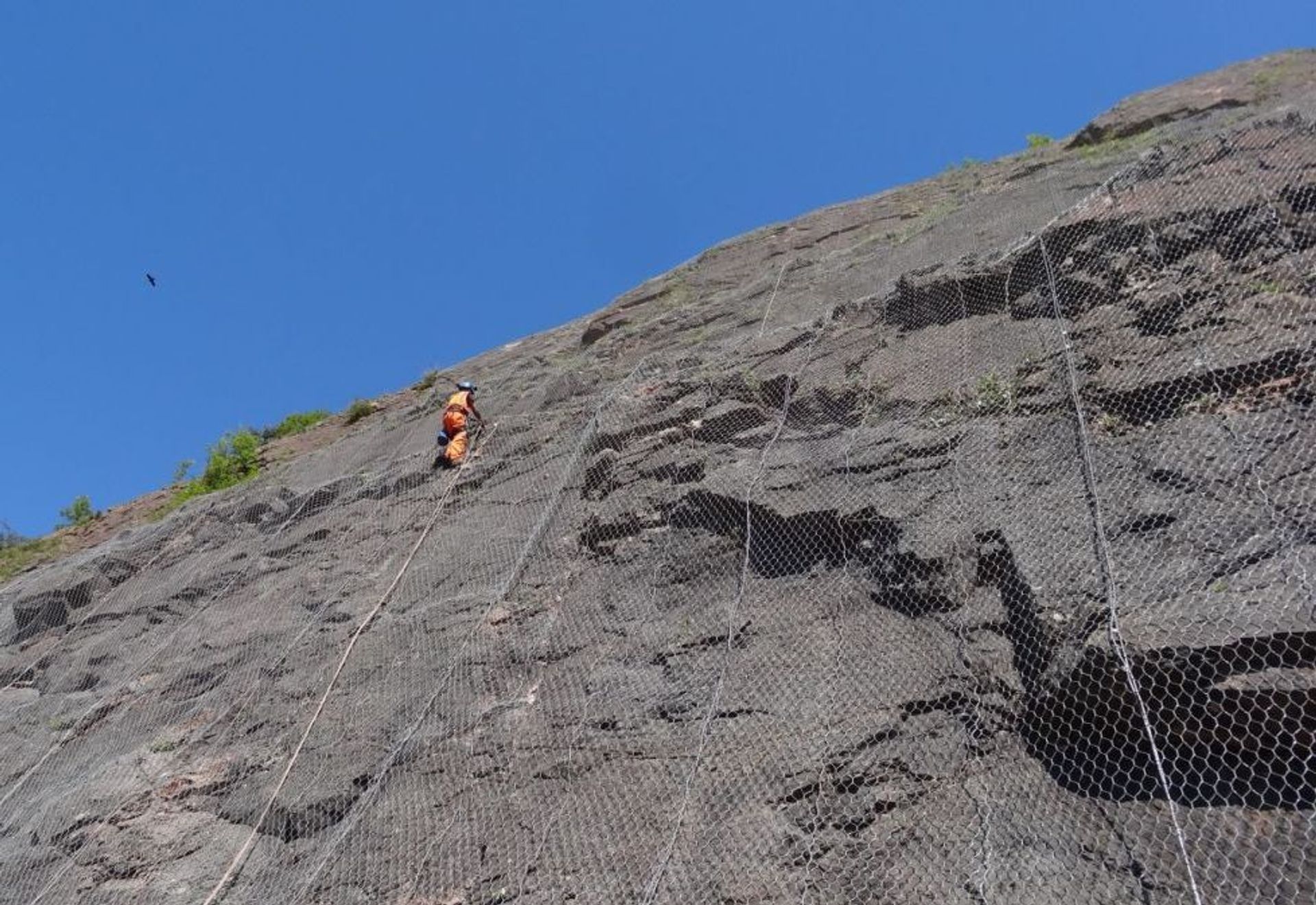 Rockfall Protection and Slope Stabilisation for Quarry-Based Police Training Facility