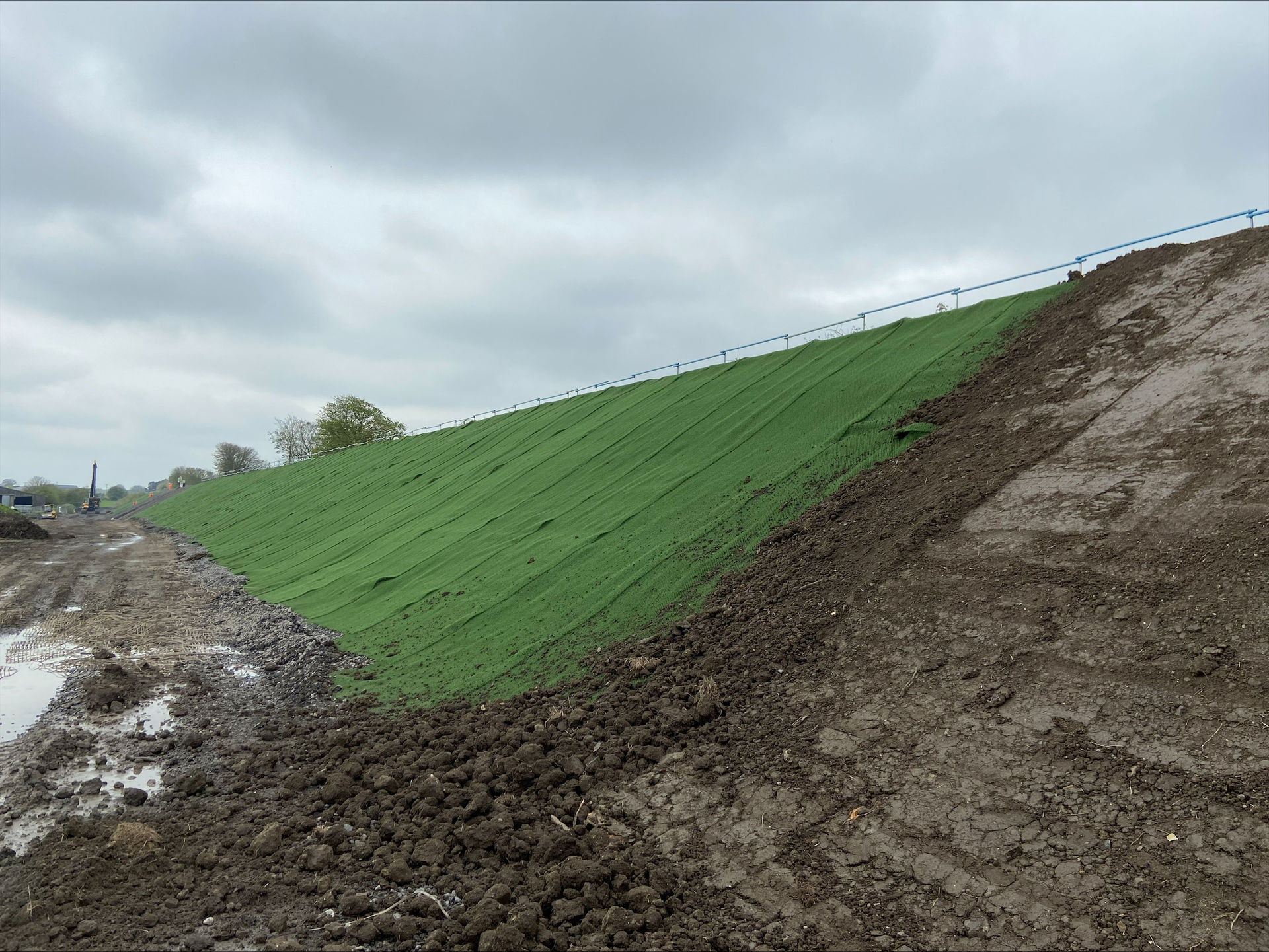 Railway Embankment Stabilisation on the Northumberland Line Using MacMat®