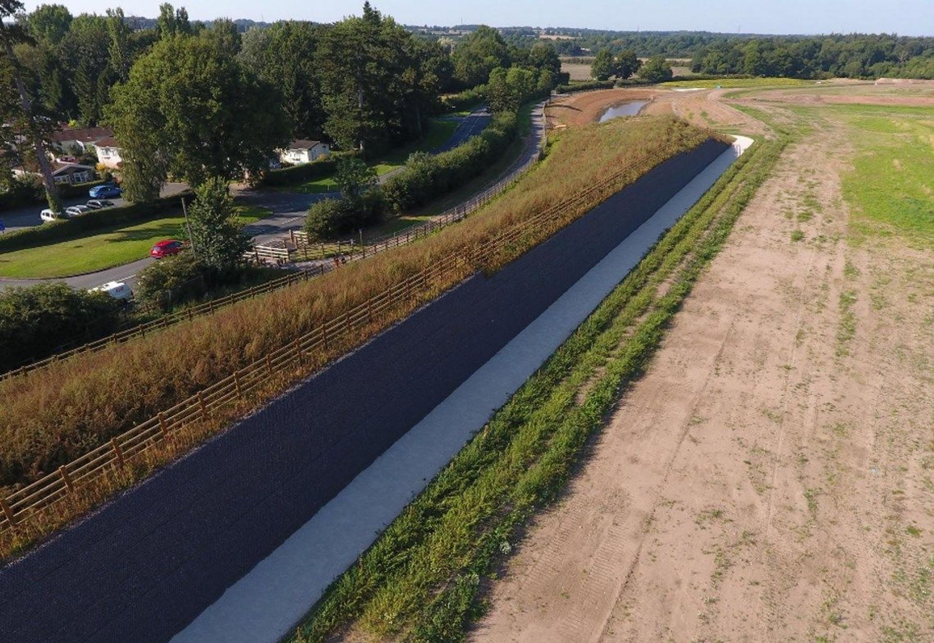 Reinforced Soil Retaining Wall Solution at i54 Wolverhampton Business Park