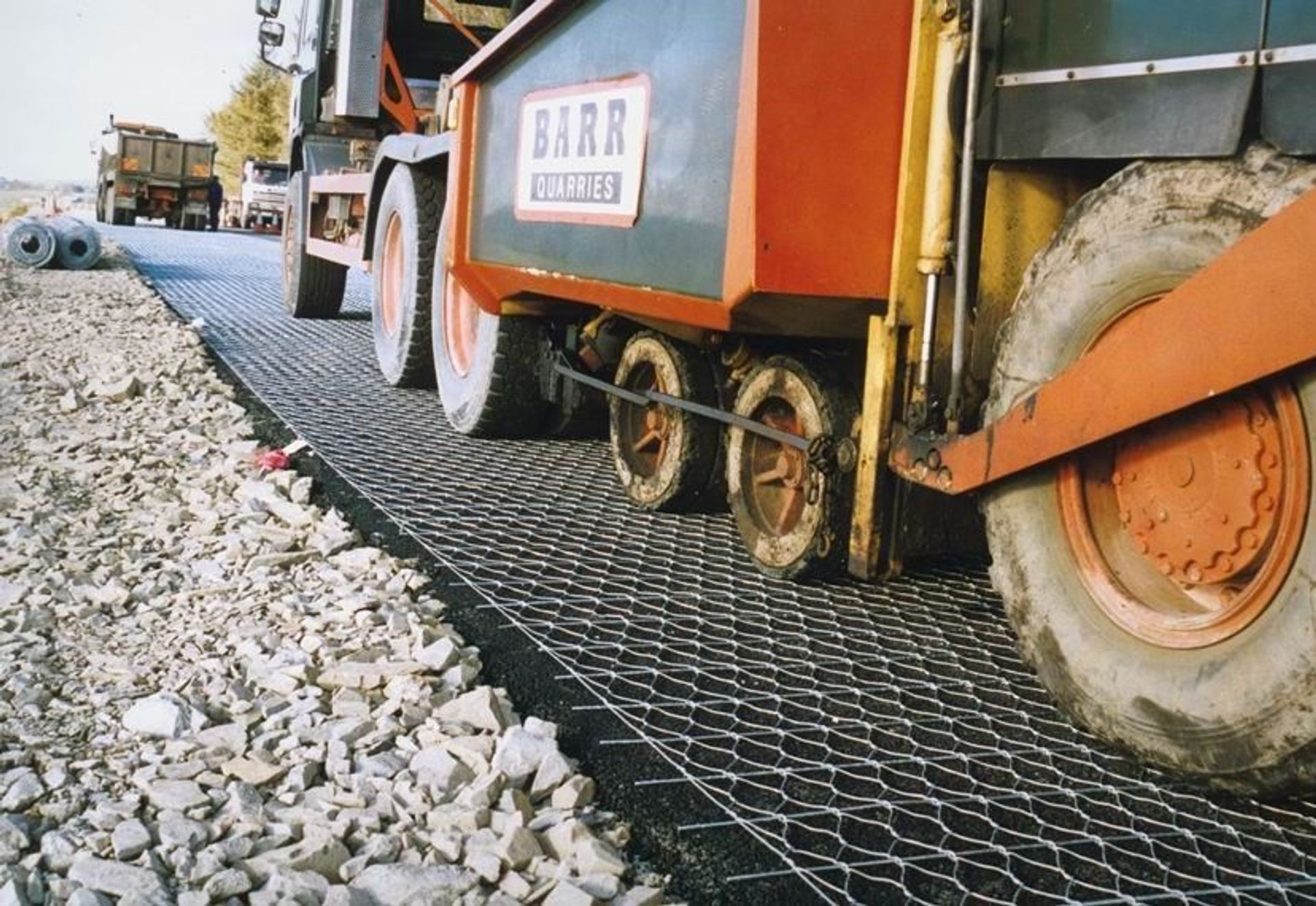 A75 Trunk Road Asphalt Reinforcement