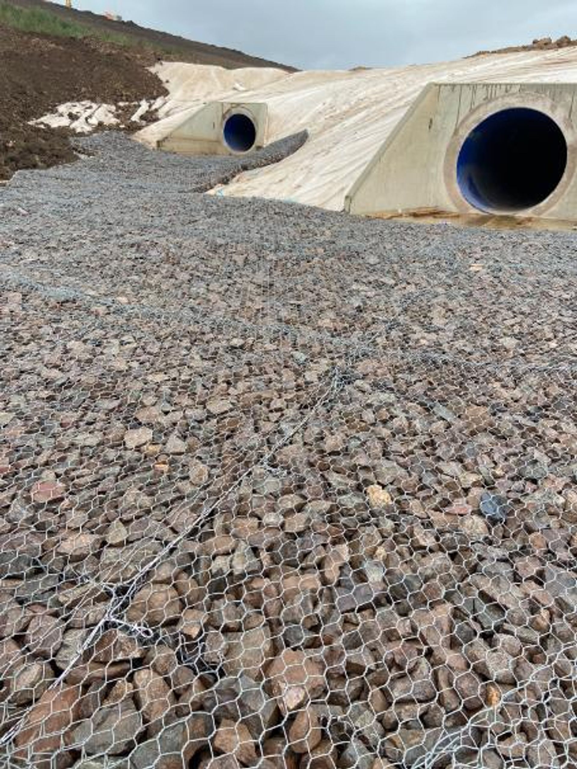 Erosion Protection for SUDS Drainage at SEGRO Gateway South, Coventry