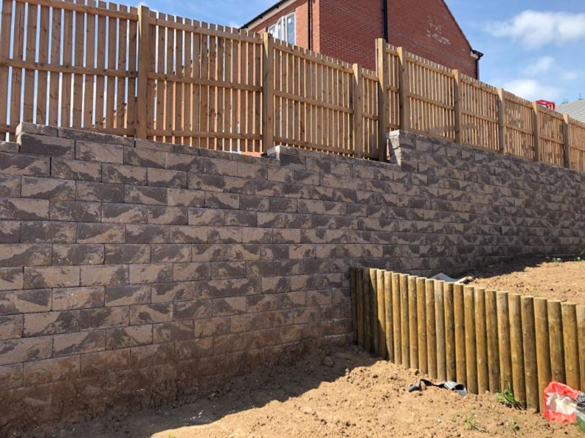 Scarborough Housing Development Reinforced Soil Retaining Walls on Challenging Sloping Ground