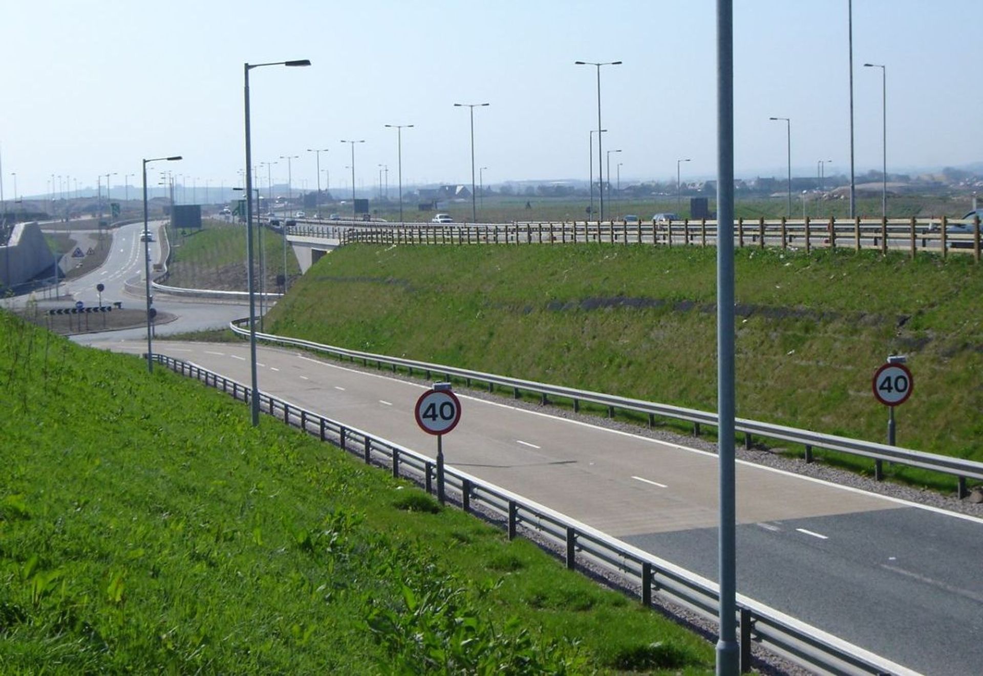 Portlethen Interchange Slope Stabilisation Using Geomac System