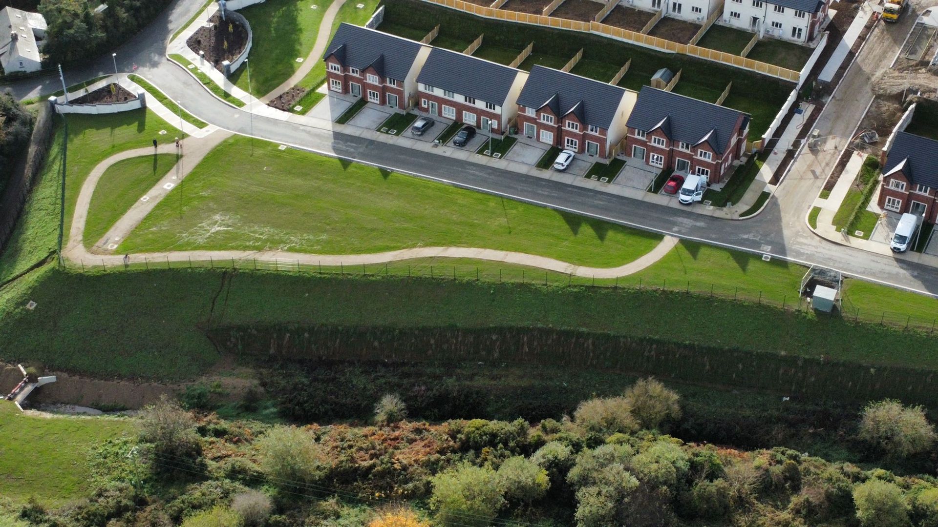 Sustainable Slope Stabilisation for Rathdrum Housing Development