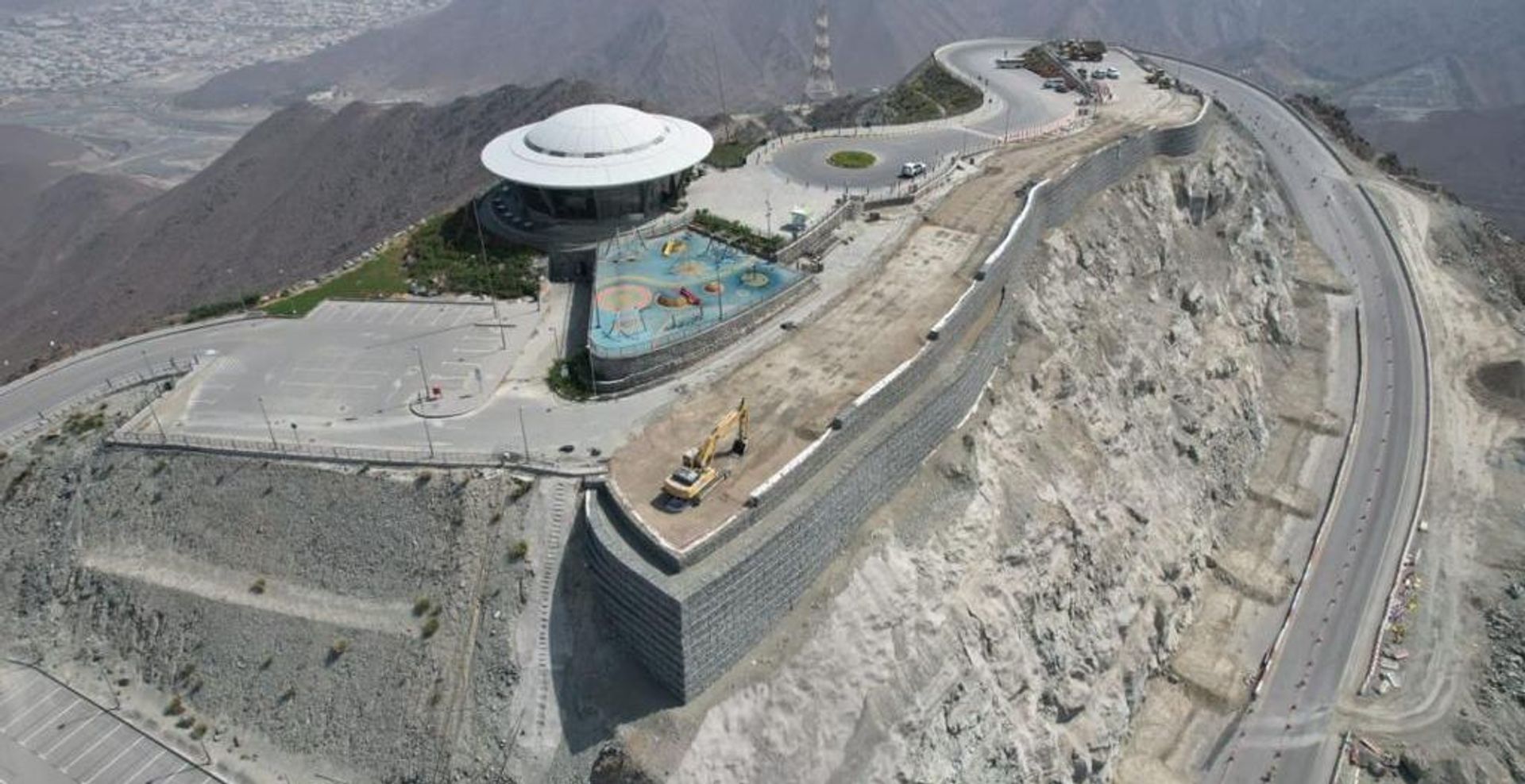 ACCESS ROAD AND PARKING FOR AL SAHAB REST AREA