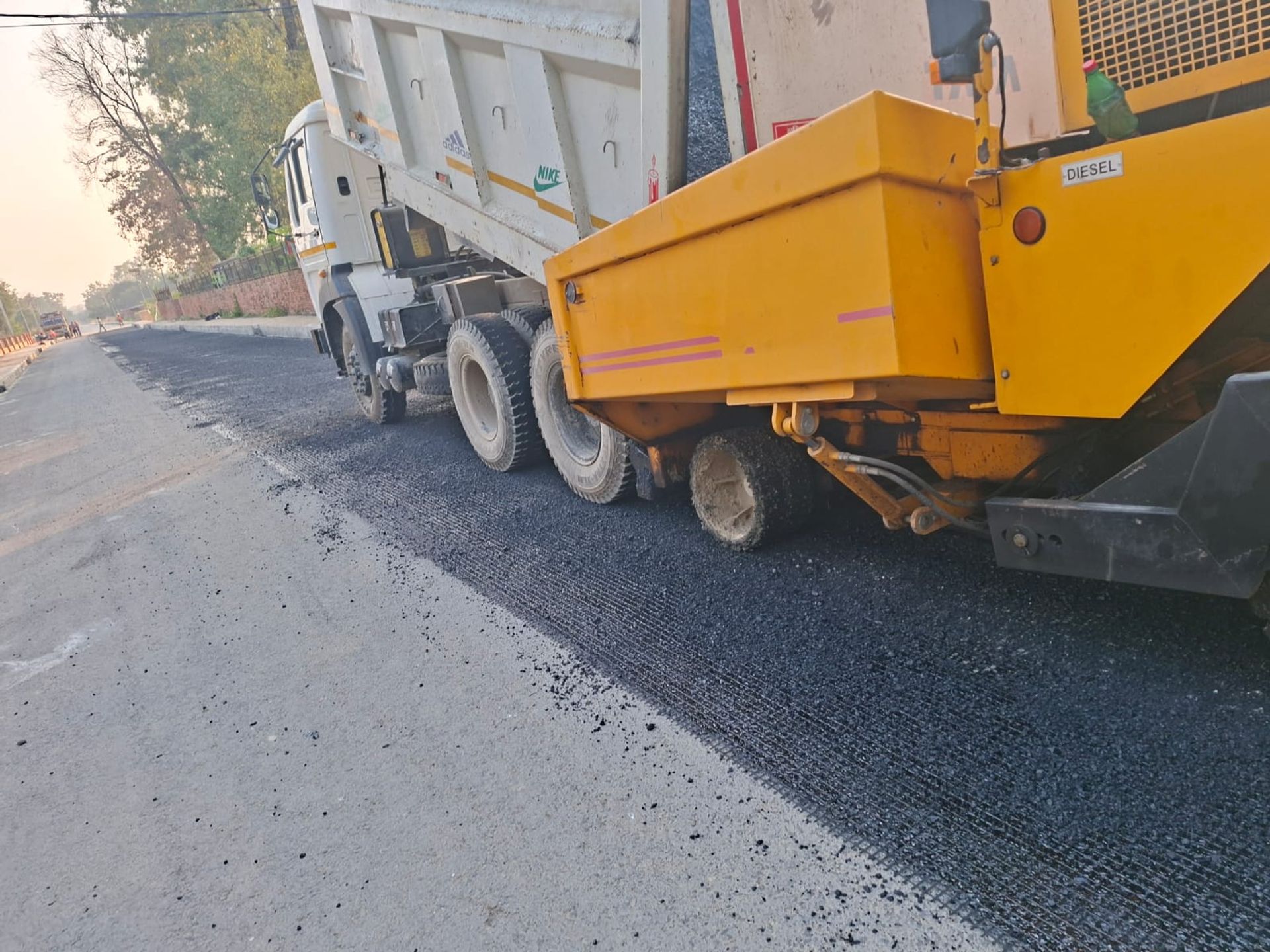 Pavement Stabilization at Lumbini, Nepal