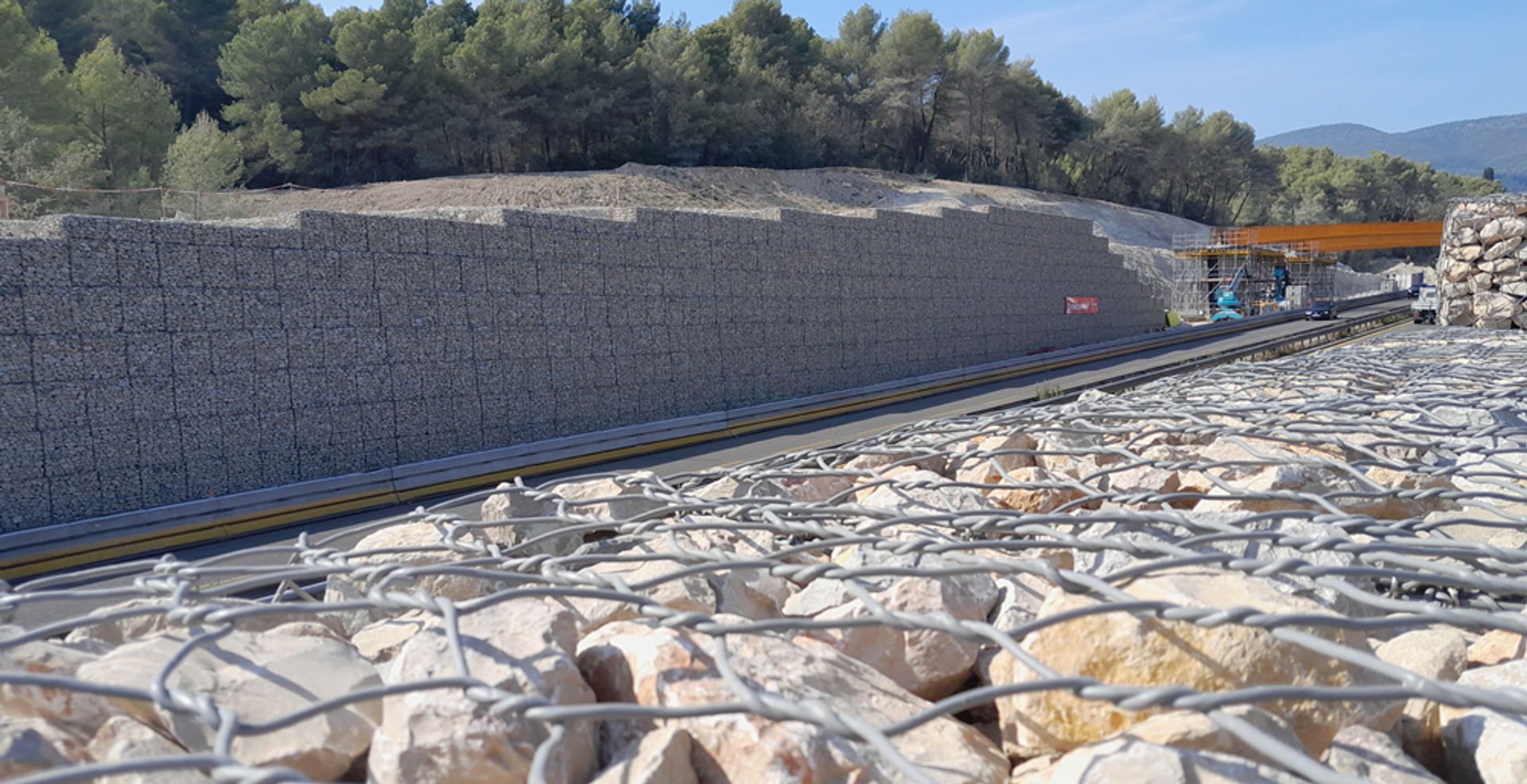 Liaison RD6185 / Route de Cannes - Echangeur de la Paoute - Grasse, 06