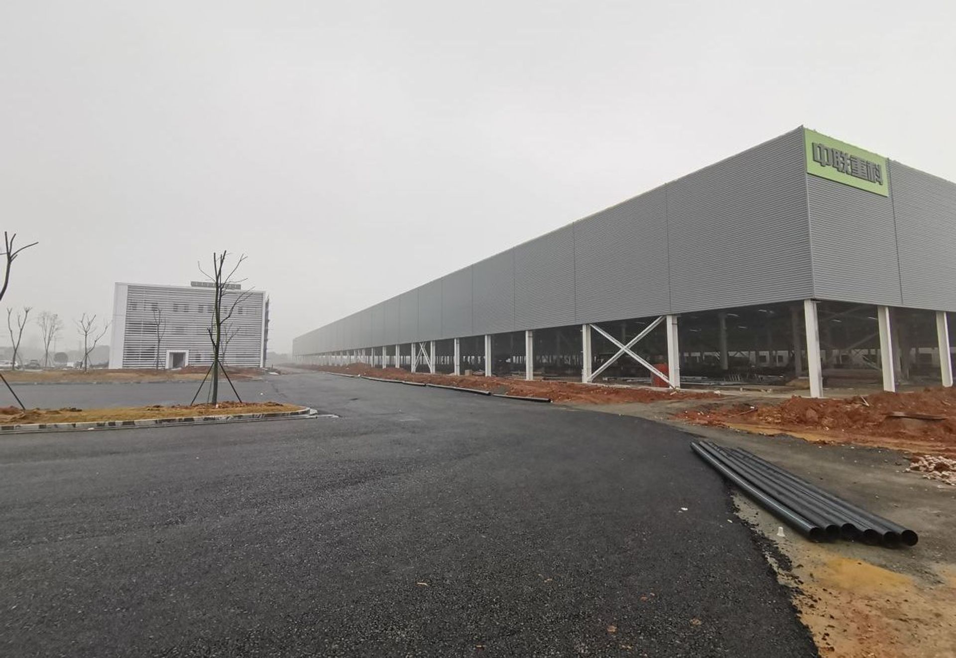 湖南省沅江中联重科搅拌车厂房项目