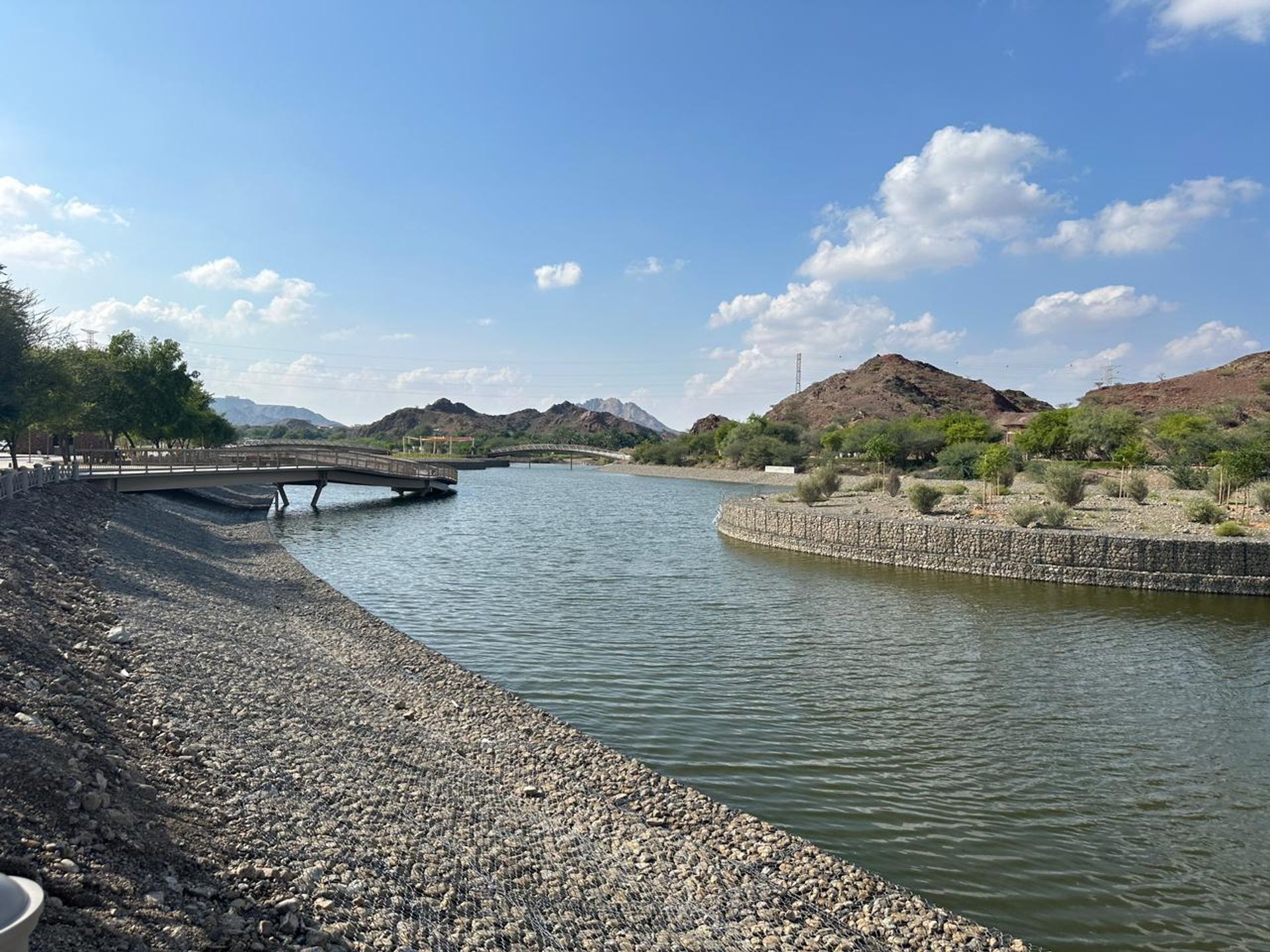 HATTA WADIS DEVELOPMENT LEEM POND