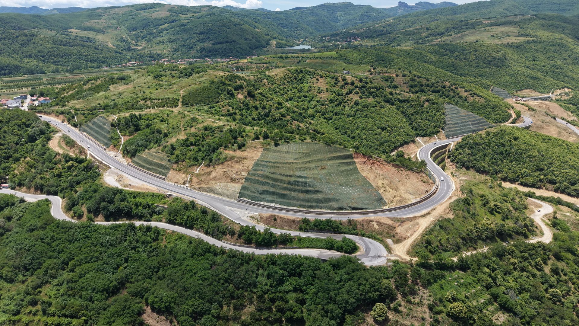 Qukes - Qafe Plloce Road-Lot3, Slope Protection and Erosion Control 