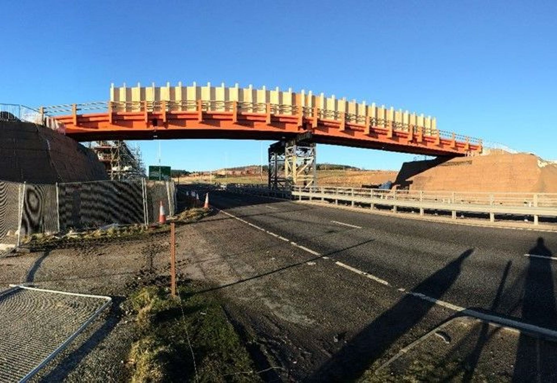 Aberdeen Western Peripheral Route: Temporary Bridge & Reinforced Earth Solution on the A96