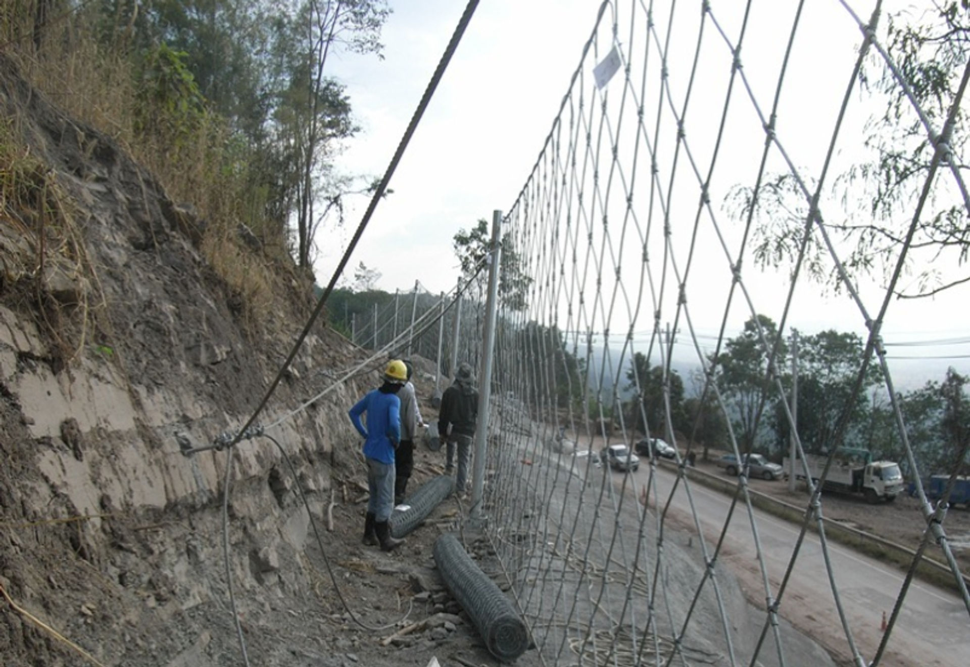 DEBRIS FLOW PROTECTION SOLUTION AT HIGHWAY ROUTE 225