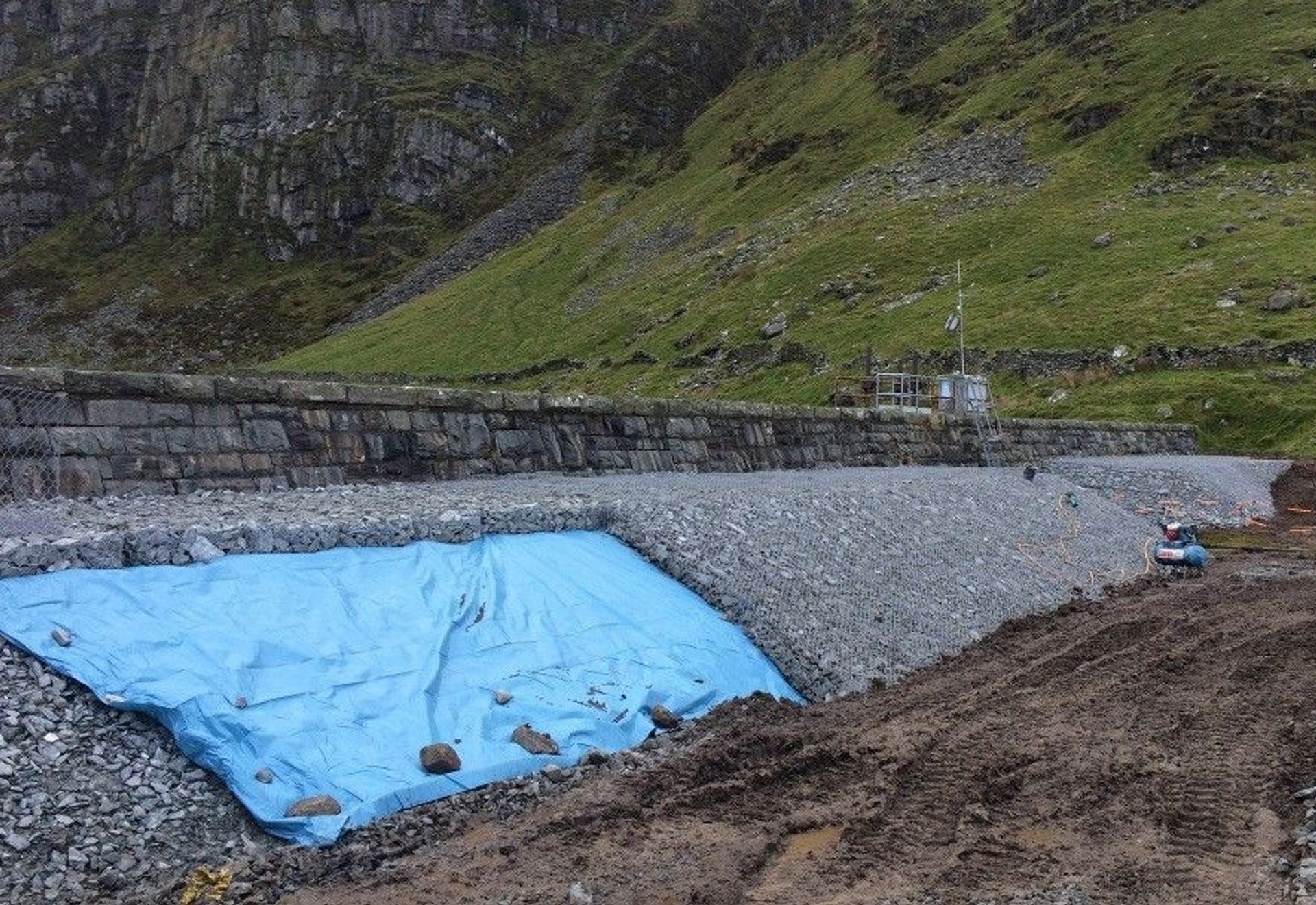 Llyn Bodlyn Reservoir Dam Remedial Works