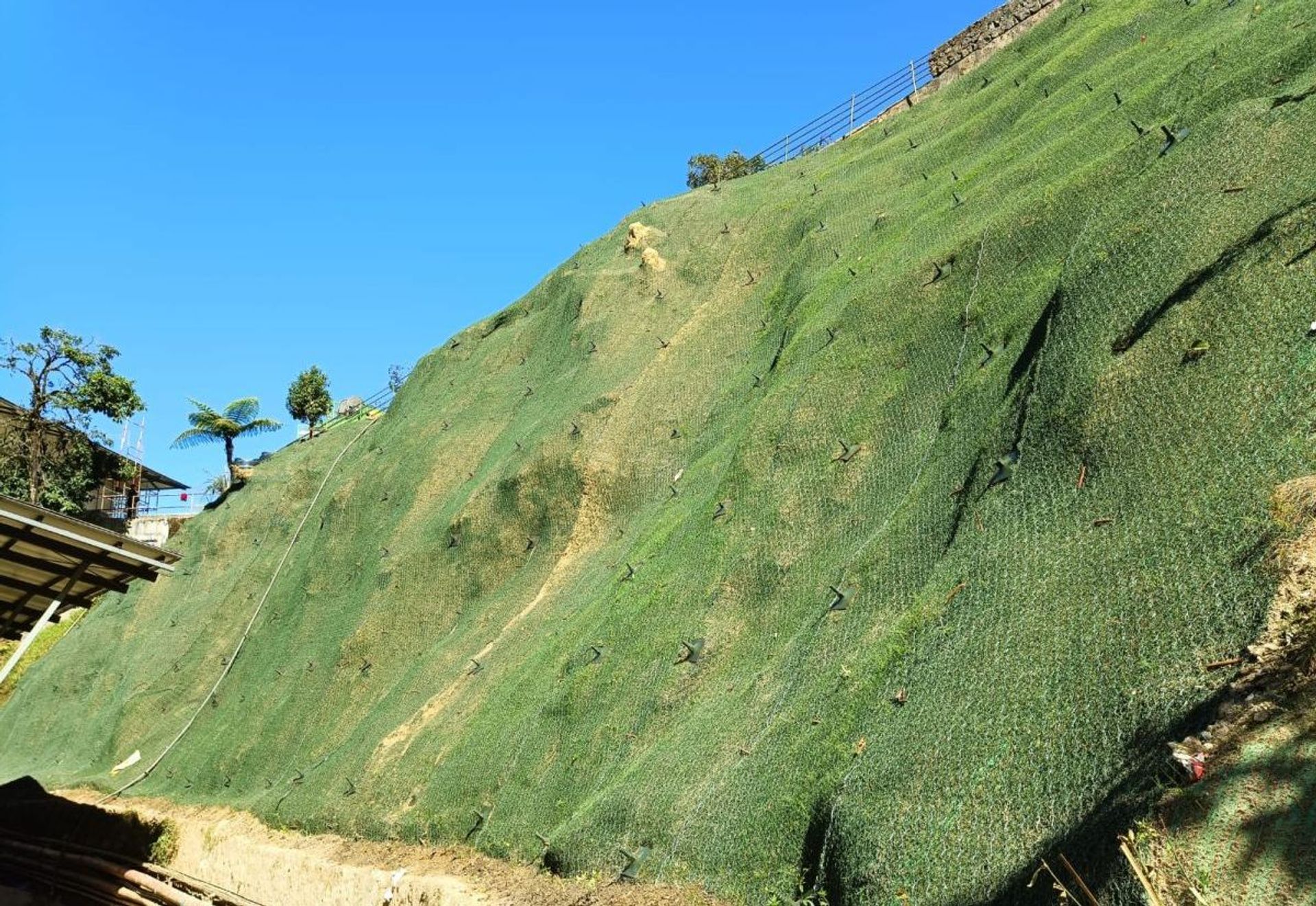 SLOPE PROTECTION MEASURES AT GURAS KUTIR PANTHANG, SIKKIM