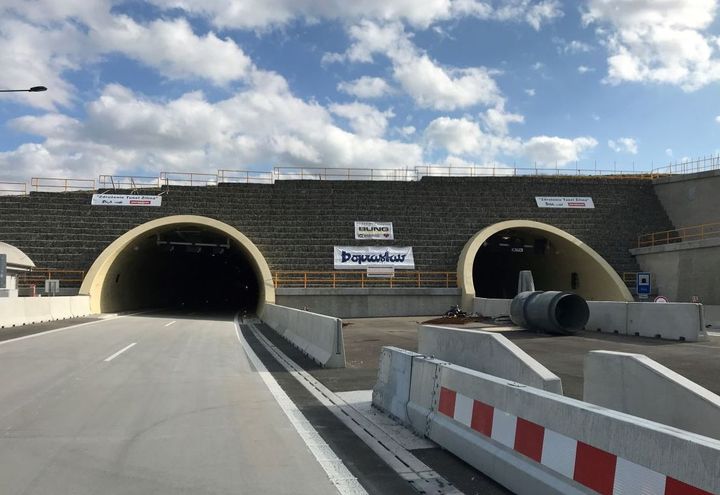 Západný portál tunela Žilina