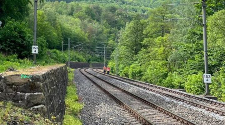 The Boč-Klášterec nad Ohří railway line