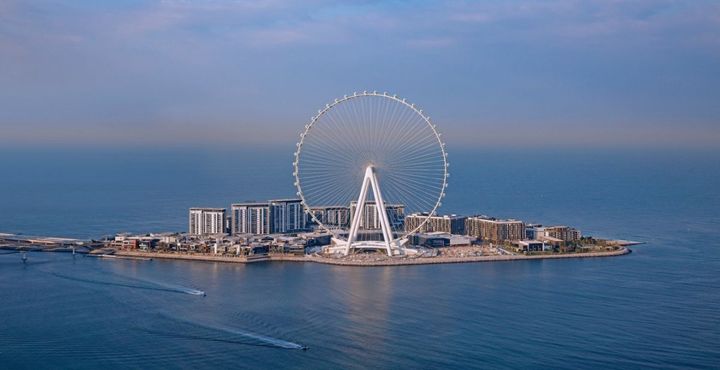 AIN DUBAI OBSERVATION WHEEL PROJECT IN BLUE WATER ISLAND
