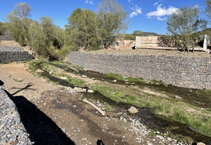 Looking Downstream Post Construction