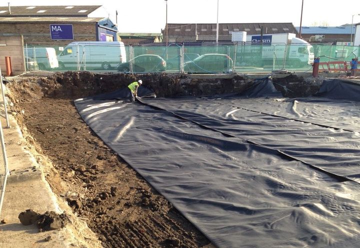 Rotherhithe New Road Development Geotextile Piling Mat Solution for Soft Clay Foundations