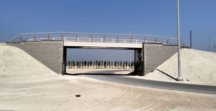 Completed MacWall (Bridge no. 6)