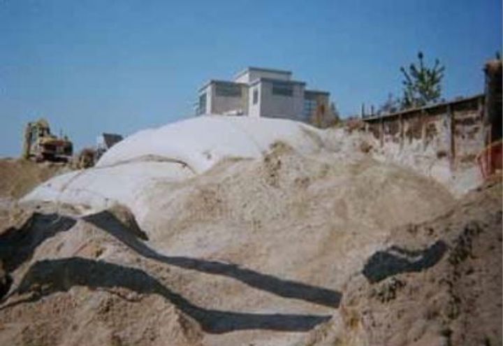 MacTubes® during dune construction
