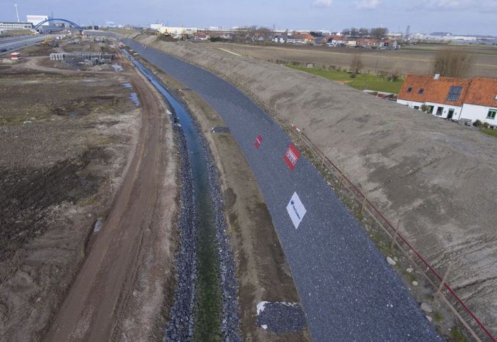 Construction phase: drone view
