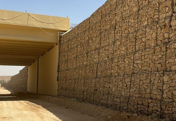 Ongoing Terramesh MSE wall