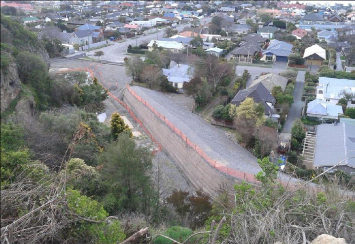 GTM embankment: Construction completed