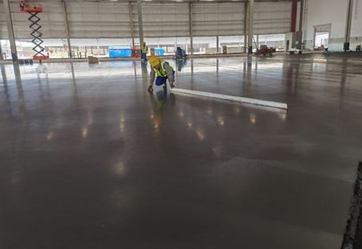 图5 地坪完工