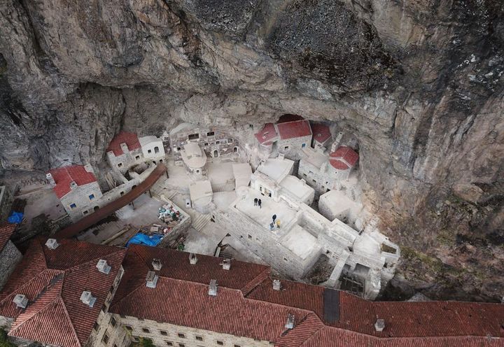 Sumela Monastery Inside View