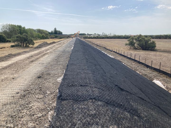 Vue d'ensemble du chantier