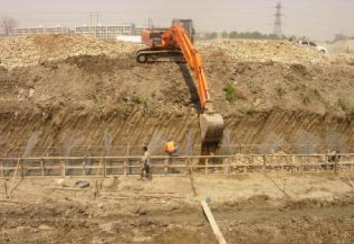 天津市西青区程村排河治理工程_1