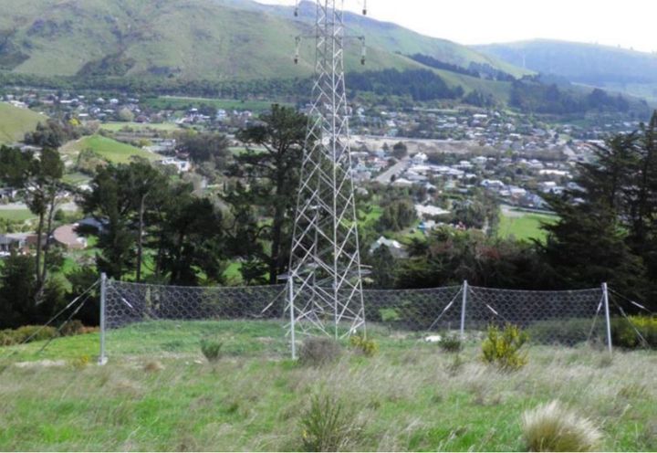 Complete Barrier Installation Works: View From Upslope