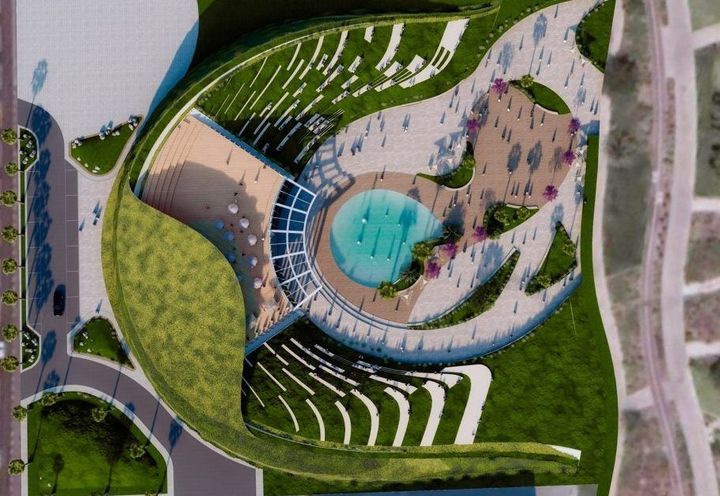 Architectural rendering of the ‘Expo House’ building (courtesy: Google images) 