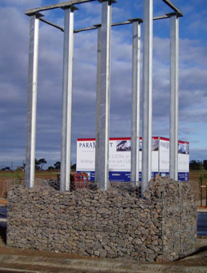 Main structure steel framework