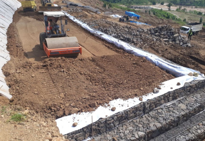 Compaction process of the structural fill
